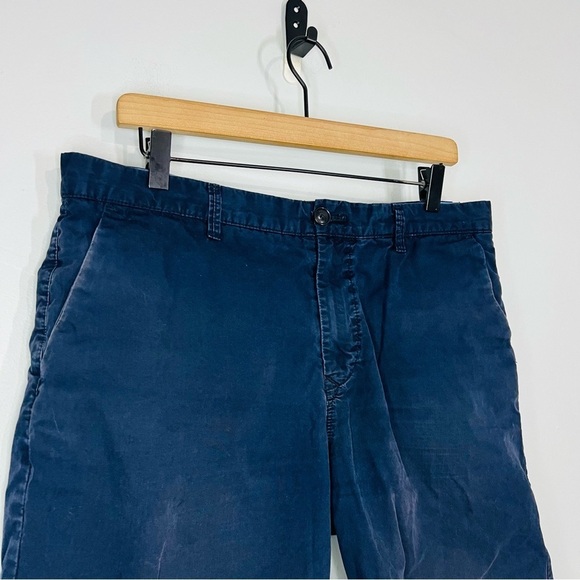 Scotch & Soda Navy The Poolside Chino Shorts 33W - Picture 6 of 7